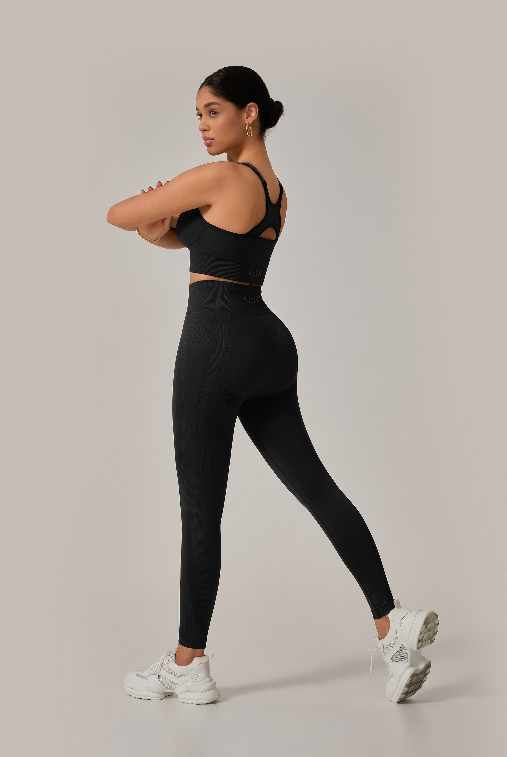 Conjunto Signature Nadador ALYS - Preto (costas)