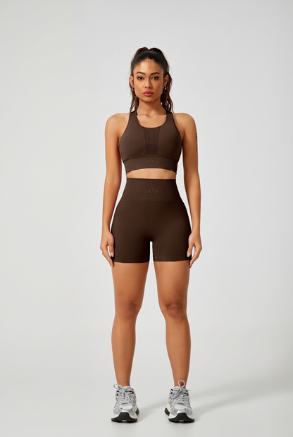 Conjunto Dry ALYS Marrom frente
