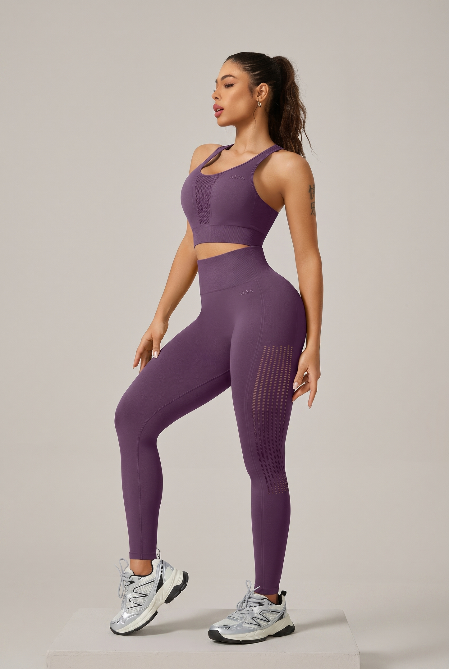 Conjunto Signature ALYS - Roxo