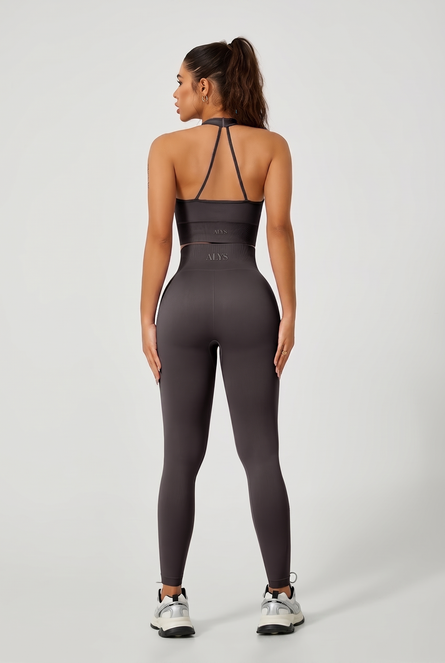 ALYS Conjunto Dry Cinza - costas