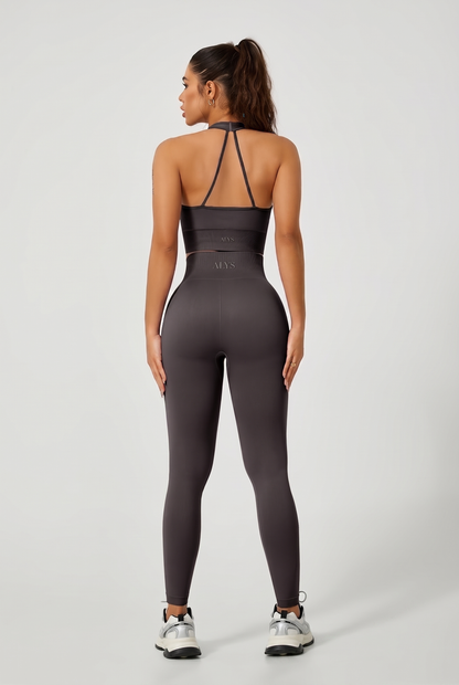 ALYS Conjunto Dry Cinza - costas