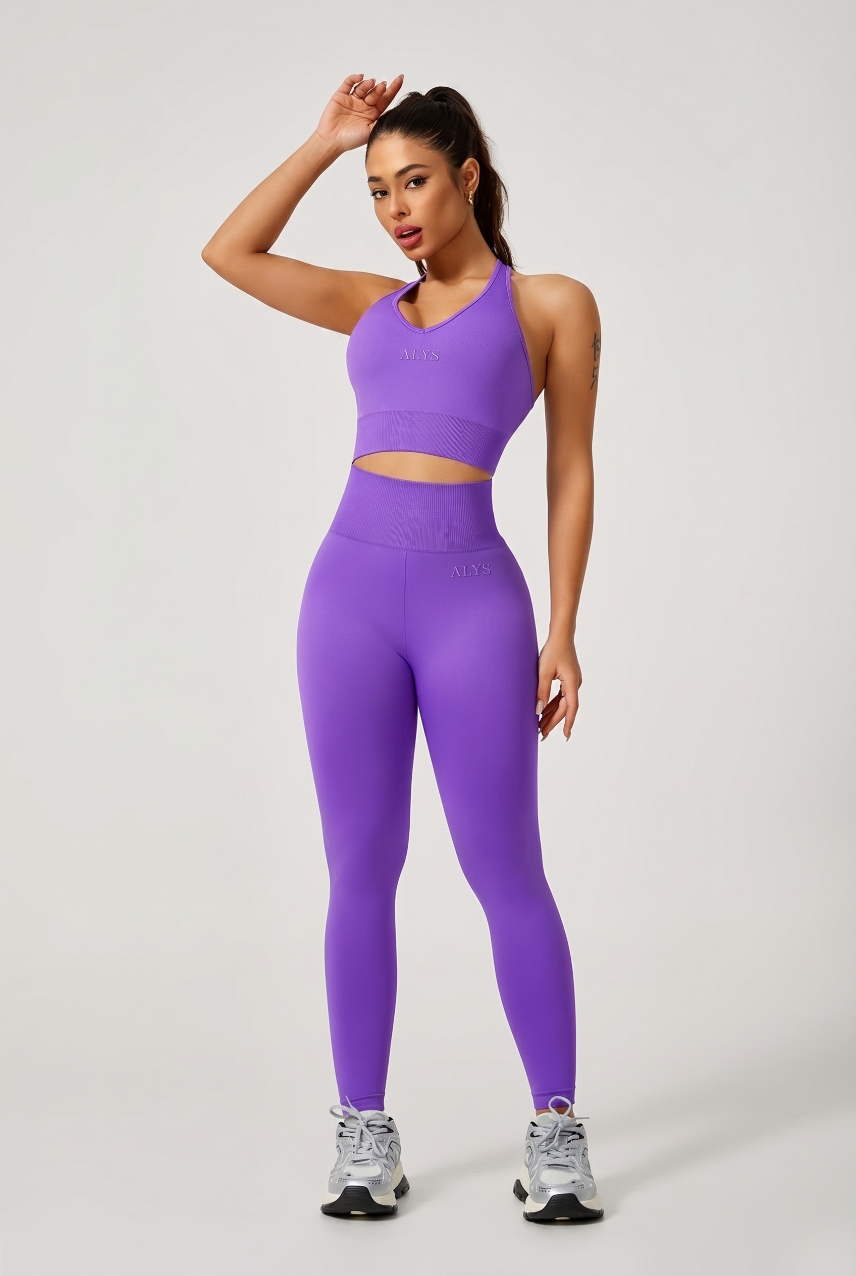 ALYS Conjunto Dry Roxo
