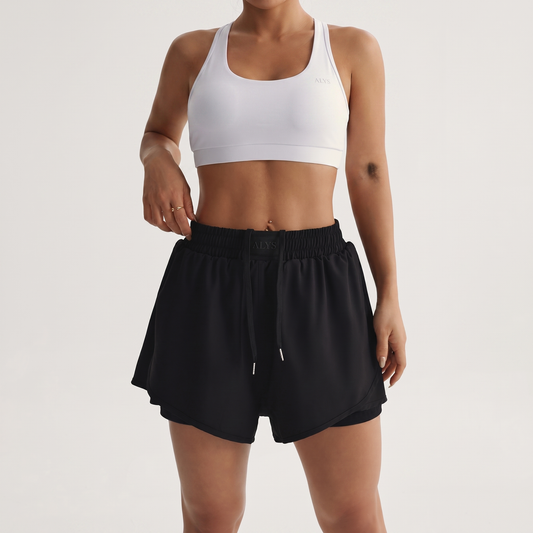 Kit Short Dry Duplo - Preto