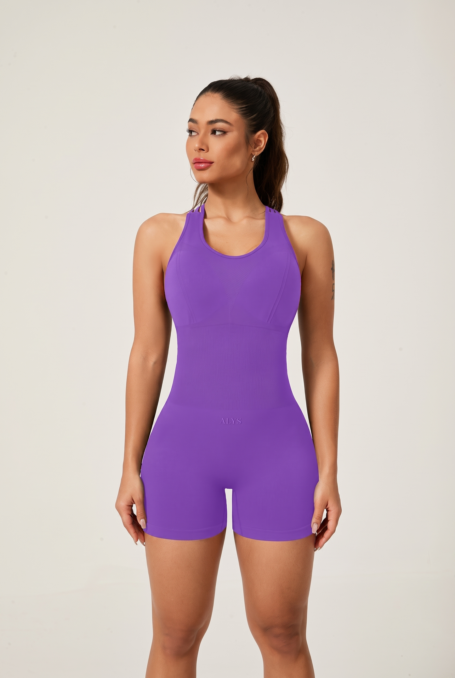Macaquinho Signature Roxo - frente