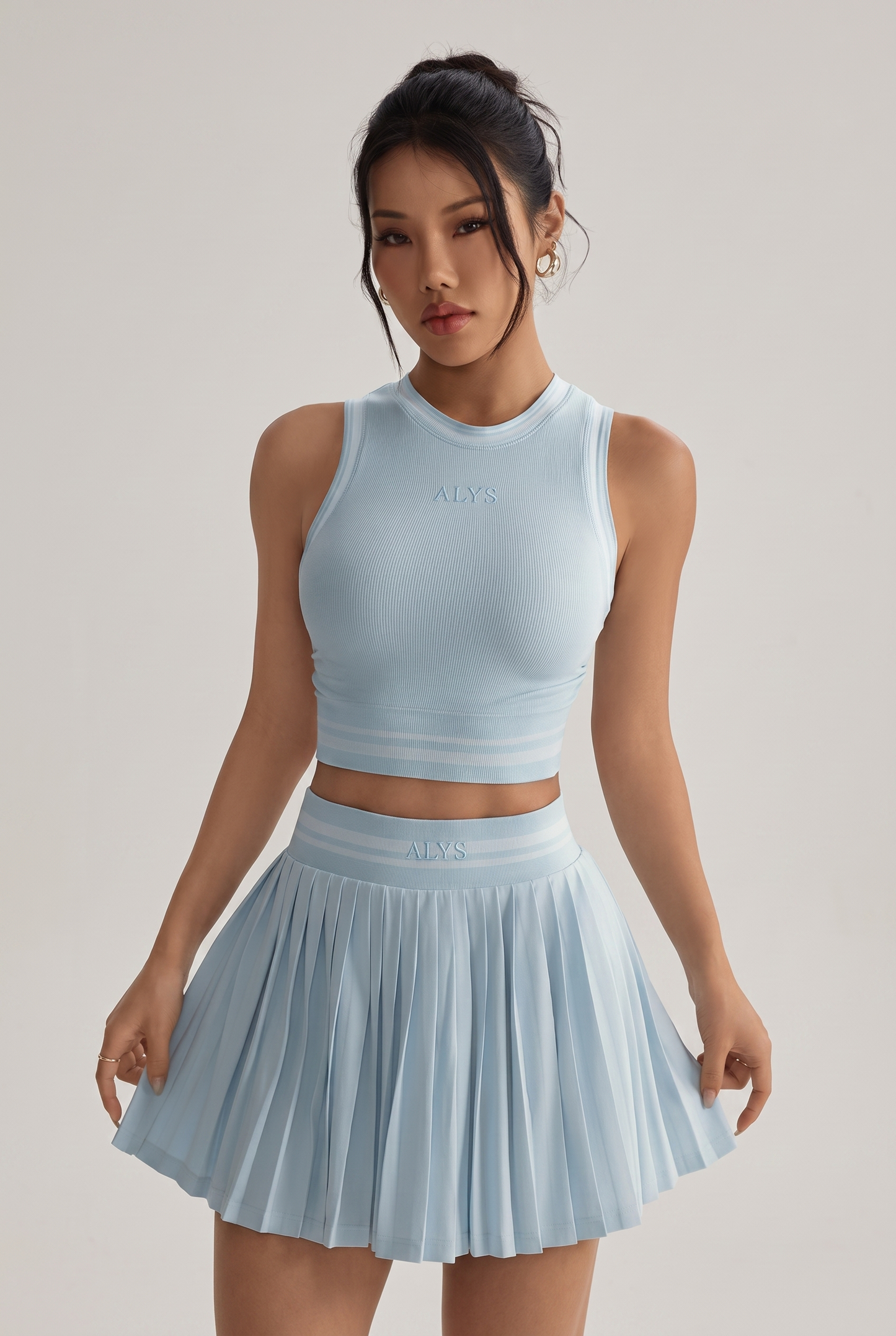 Conjunto Court Azul Bebe - Alys