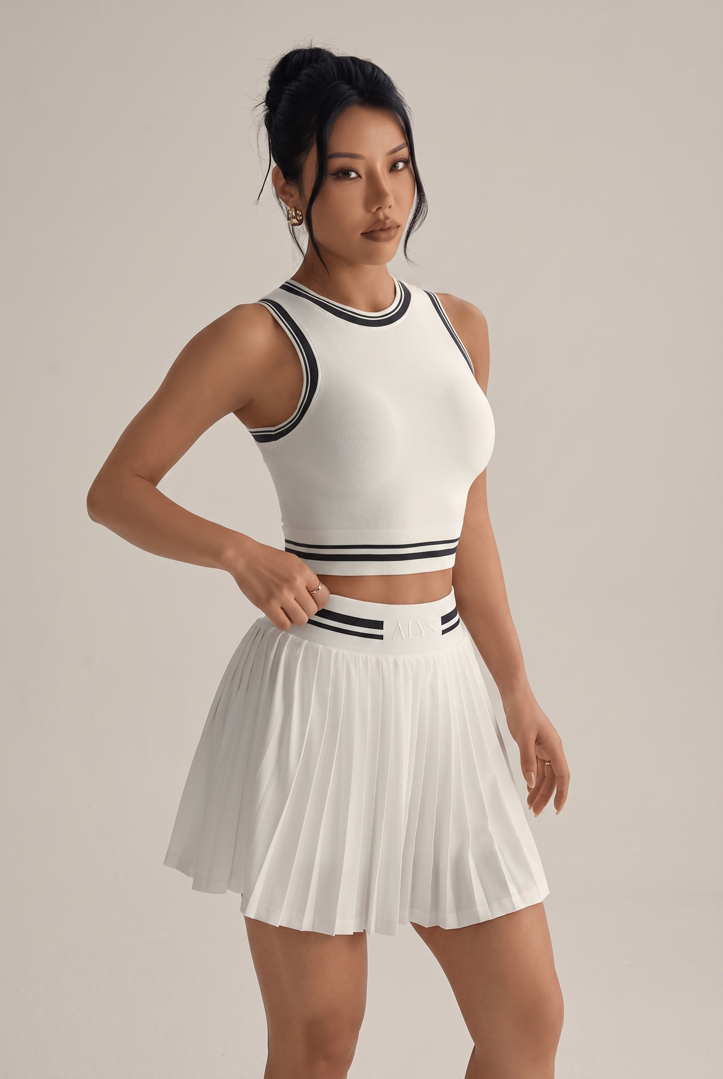 Conjunto Court Branco - Alys